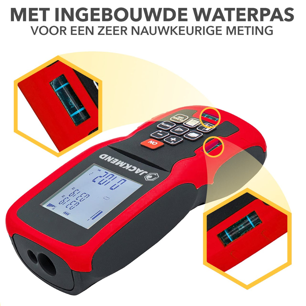 Télémètre laser professionnel JACKMEND avec une portée de 100 mètres